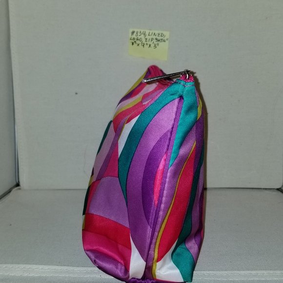 #834 NWOT RARE Clinique Tracy Reese Cosmetic Bag! - Picture 6 of 10